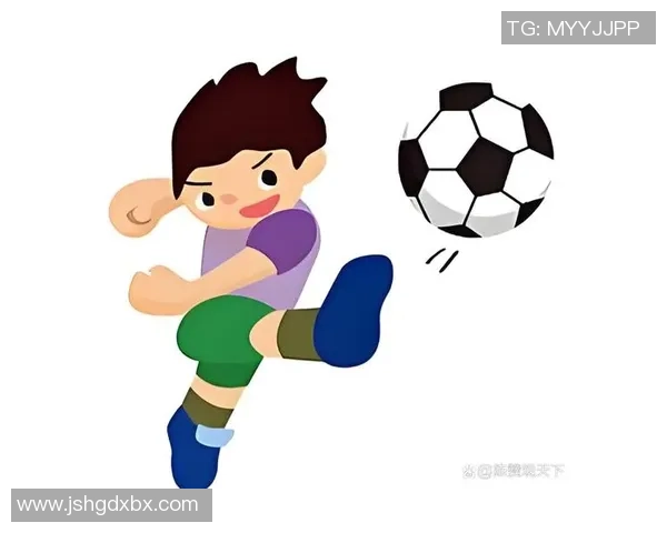 足球明星们在绿茵场上尽情挥洒汗水的可爱Q版插画作品展示